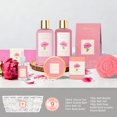 ArioseMonde peony-scent bubble bath close-up highlighting soothing fragrance