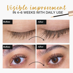 Arishine lash serum brush application demonstrating precise daily use