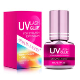 ARISON LASHES UV glue bottle 1 second dry, ideal for precise lash extensions
