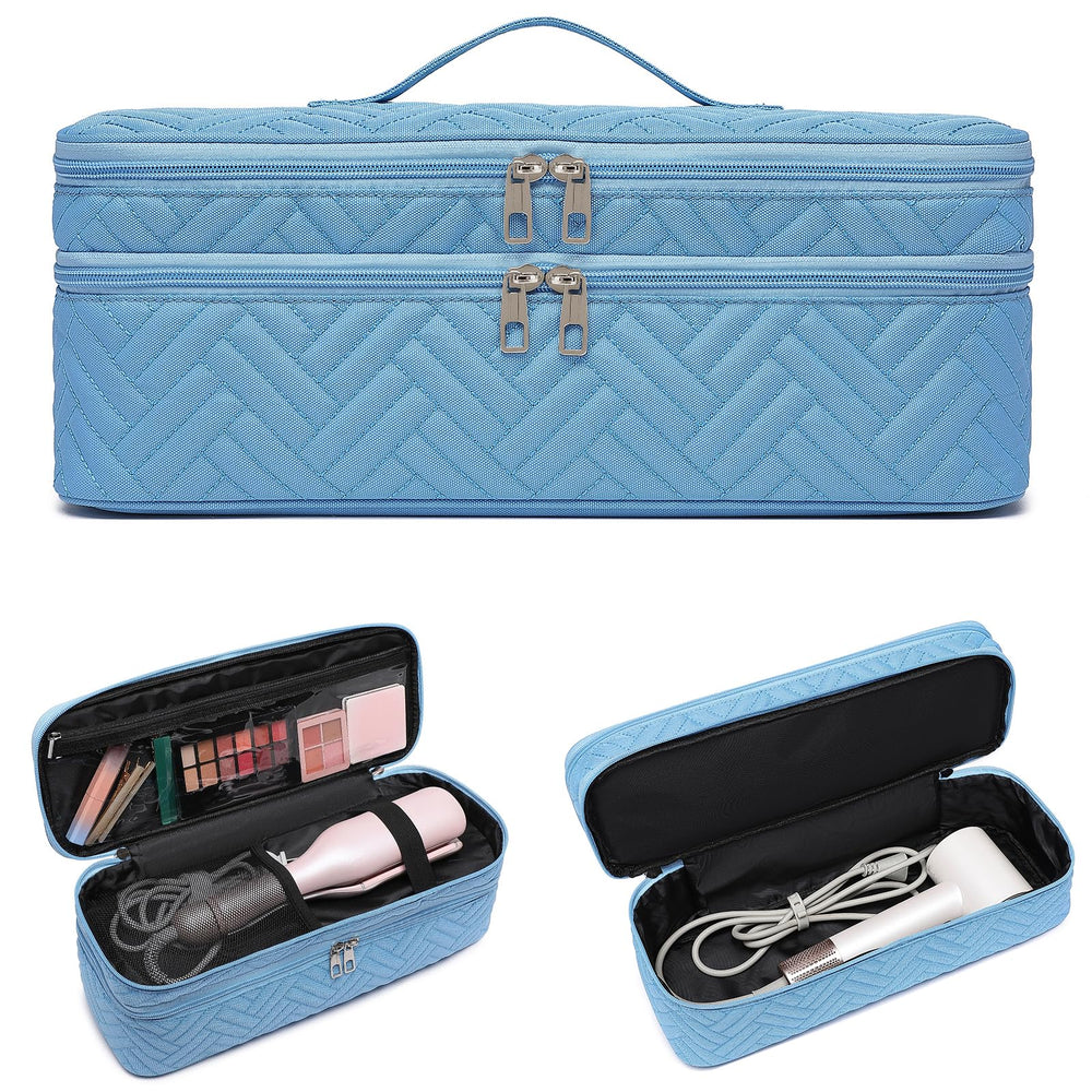 ARLMEGOR double-layer case for Revlon One-Step dryer keeps tools organized.