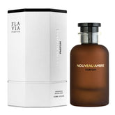 Armaf Flavia Nouveau Ambre bottle showcasing refined everyday elegance.