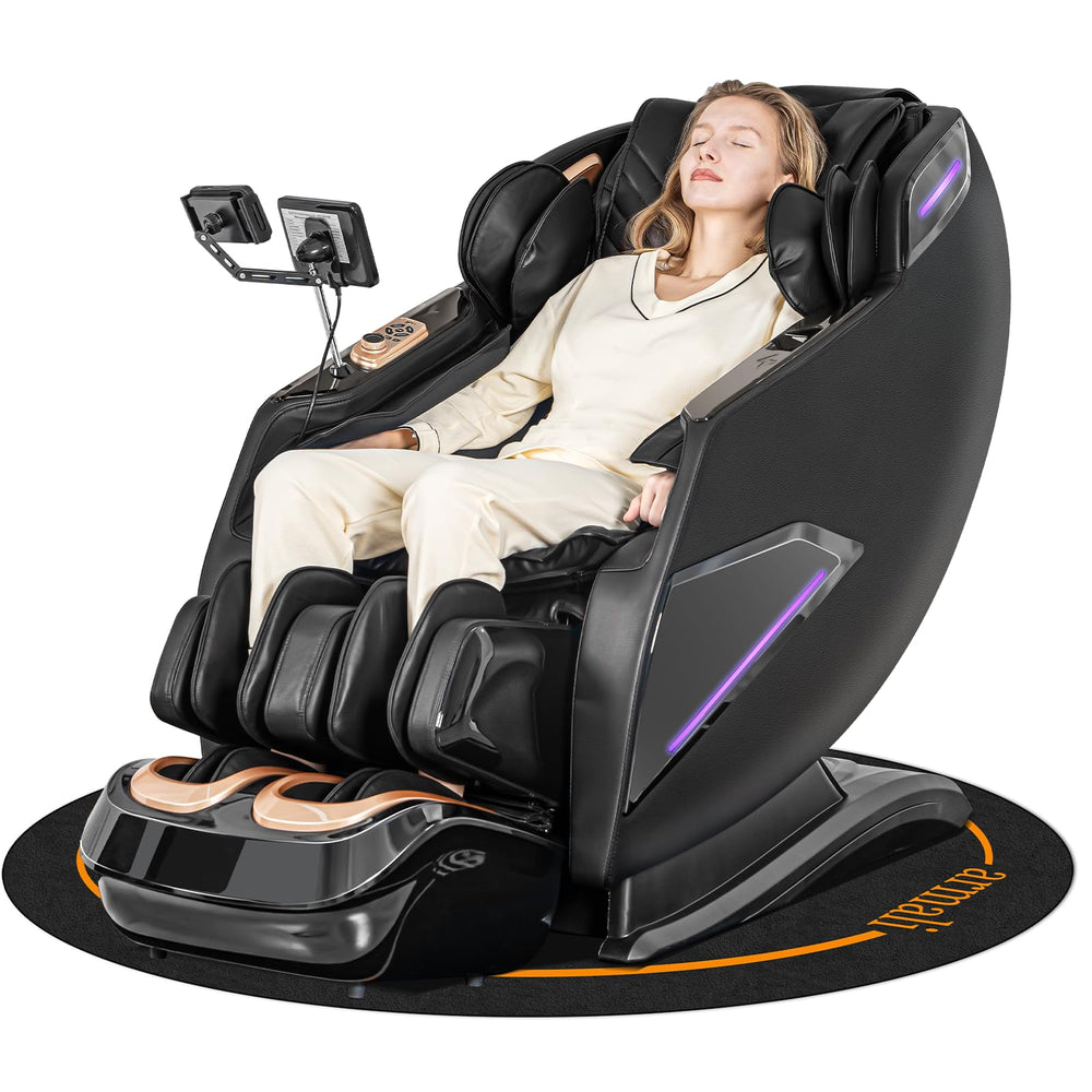 Armali 4D massage chair viewed from the front showing full-body support and design.
