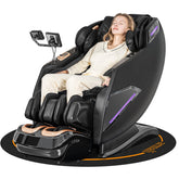 Armali 4D massage chair viewed from the front showing full-body support and design.