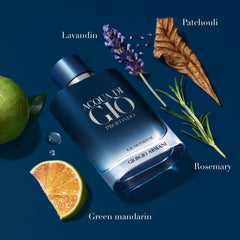 Armani Beauty Acqua di Giò Profondo gift set box showcases premium packaging.