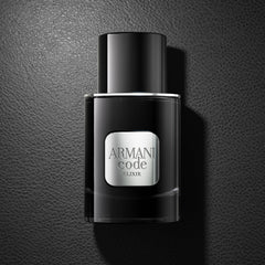 Armani Beauty Code Elixir double-ring-gesture for longer fragrance trail