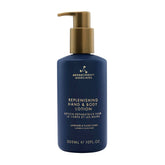 Aromatherapy Associates Balance bottle being poured for daily skin hydration