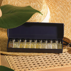 Aromatherapy Associates gift box closure showing a ready-to-gift relaxation set.