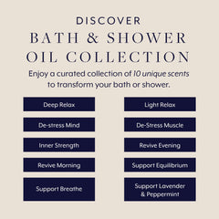 Aromatherapy Associates luxury shower oil box ready for gifting and spa moments.