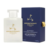 Aromatherapy Associates Support Equilibrium bottle close-up with calming aroma