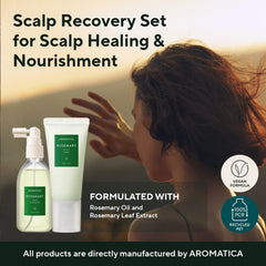 AROMATICA gommage cuir chevelu – exfolie en douceur et purifie le cuir chevelu.
