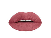 Aromi Chestnut Rose lipstick packaging highlights vegan, cruelty-free branding.