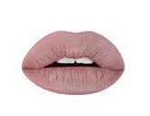 Aromi Desert Taupe lipstick cap closeup showing velvety finish for daily wear
