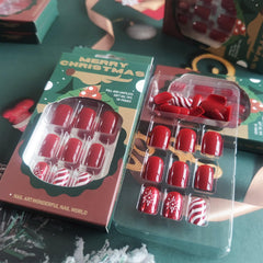 AROVFAM jelly glue pack enables reusable nails for multiple wear.