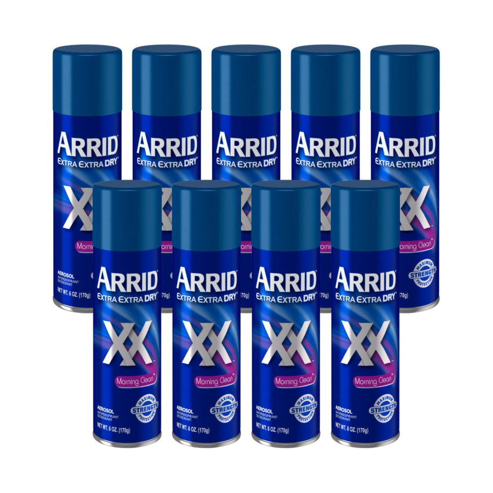 Arrid XX Morning Clean bottle showing maximum strength protection.