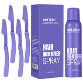 Arstech dermaplane razor for face highlighting fine facial hair for precise shave