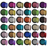 Artdone chrome nail powder collection for mirror finish on nails