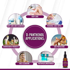 D-PANTHENOL serum blend by Artekas Innovation for skin care formulations.