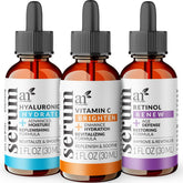 ArtNaturals Vitamin C serum bottle on a clean vanity showing brightening potential.
