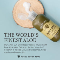 Aruba Aloe vera leaf close-up showing soothing, hydrating plant-based care.