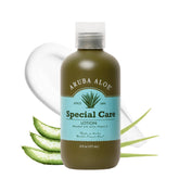 Aruba Aloe Special Care Lotion bottle delivering long lasting hydration for daily use.
