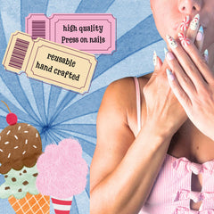 ARYANA NEW YORK full-cover, chip-resistant nails ideal for parties and everyday wear.