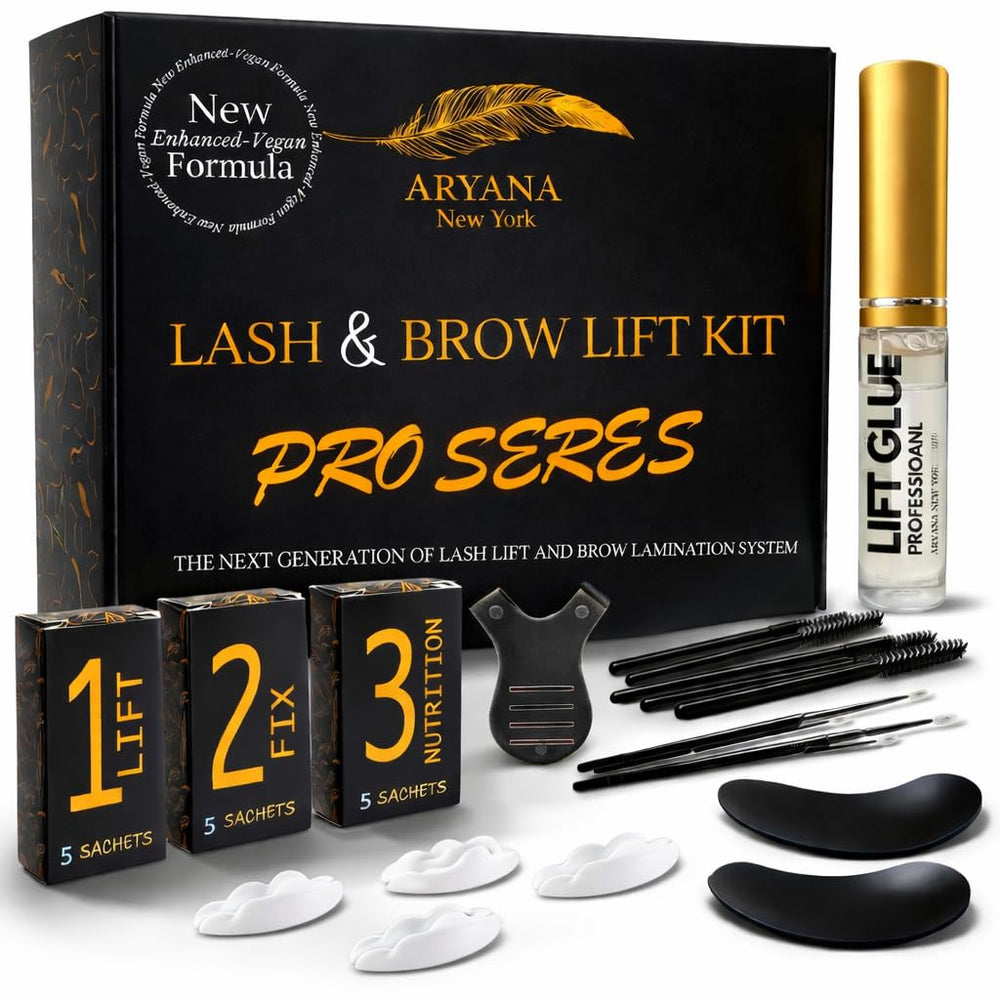 ARYANA NEW YORK lash lift and brow lamination kit overview for salon-quality at-home results