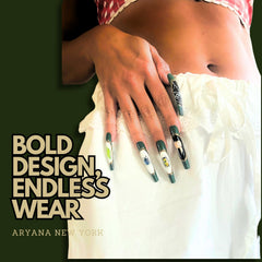 Vegan, cruelty-free ARYANA NEW YORK nails with ethical materials