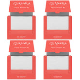 ASARA XL face wipes with quilted texture for a luxurious, highly absorbent cleanse