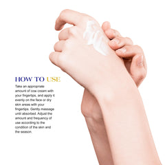 ASDToTio balm application on hands demonstrates everyday moisture and softness.