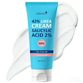 ASDToTio Urea Cream 42% jar shown as a dedicated foot care product for hydration