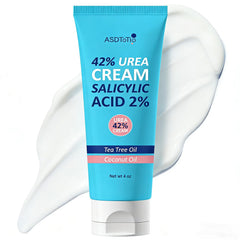 ASDToTio Urea Cream 42% jar shown as a dedicated foot care product for hydration