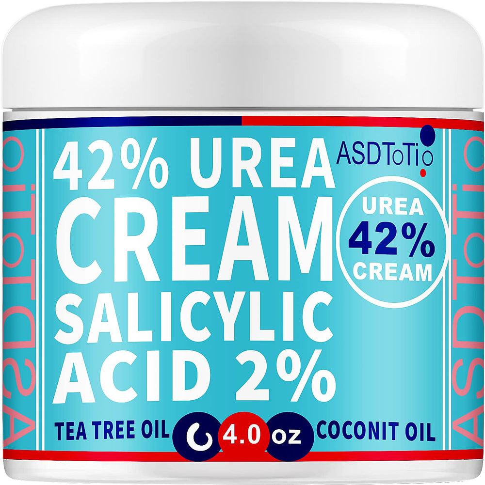 ASDToTio Urea Cream 42% jar showing rich texture for deep hydration