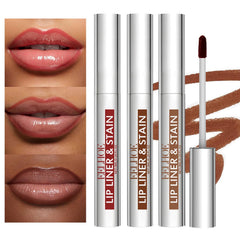 Aseawave 3pc peel-off lip liner packaging shows the color trio for daily looks