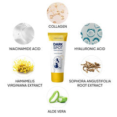 Ashania Dark Spot Remover texture on skin, quick-absorbing for seamless daytime use.