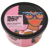 Ashanti Naturals Pink Kisses whipped shea butter jar for silky, moisturized skin