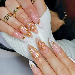 Ashowner almond nails in 12 sizes for a precise, comfortable fit
