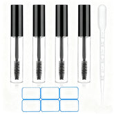 AskBed 4-pack empty mascara tubes for safe, DIY blends.