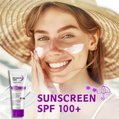 Asmaysa waterproof sunscreen in action during a workout, sweat resistant