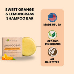 In-hand view of Aspen Kay Naturals Moroccan Argan Oil Shampoo Bar demonstrates compact daily care.