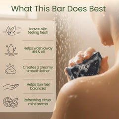 Aspen Kay Naturals Activated Charcoal Soap draws impurities while nourishing the skin.