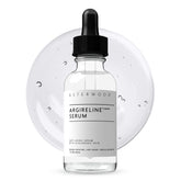 Asterwood Argireline Serum bottle on a clean surface for fragrance-free hydration.