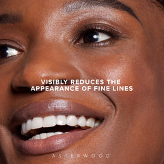 Asterwood clean vegan cruelty-free label for the eye serum.