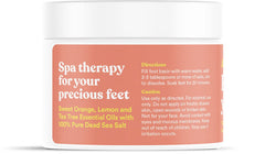 ASUTRA pedicure pumice stone smooths rough heels during at-home care.