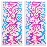 ASVP Shop UV Shine lightning tattoos on the arm deliver full-coverage glow under UV light