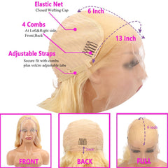 Atilck 13x6 lace frontal enables versatile parting and styling.