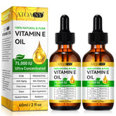ATOANY Vitamin E Oil bottle, two-pack, for deep hydration and protection.