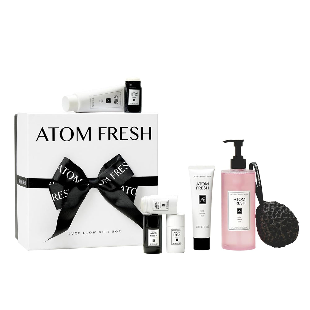 Atom Fresh Laboratory body wash bottle for gentle daily cleansing