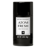 Atom Fresh Laboratory rose freesia oud bottle highlights 72-hour odor defense for active days