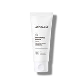 ATOPALM Panthenol Cream bottle pouring shows deep hydration.