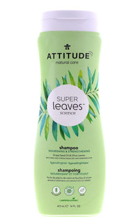 Attitude Natural Shampoo nourishing bottle supports healthier hair daily.